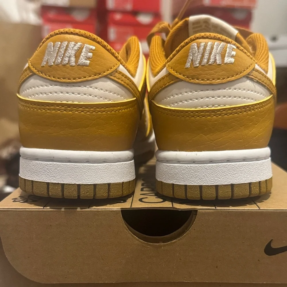 Nike Mustard and White Sneakers - Picture 6 of 6